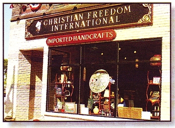 Photo of brochure for "Christian Freedom International"