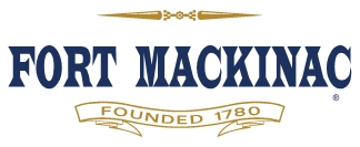 Photo of brochure for "Fort Mackinac"