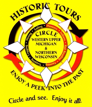 Photo of brochure for "Historic Tours"