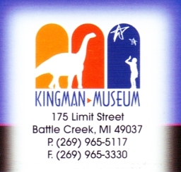 Photo of brochure for "Kingman Museum"