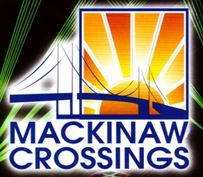 Photo of brochure for "Mackinaw Crossings"