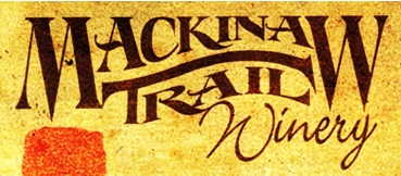 Photo of brochure for "Mackinaw Trail Winery"