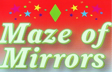 Photo of brochure for "Maze of Mirrors"