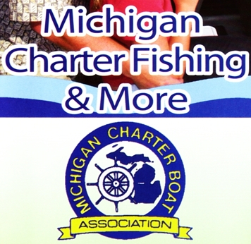 Photo of brochure for "Michigan Charter Boat Directory"